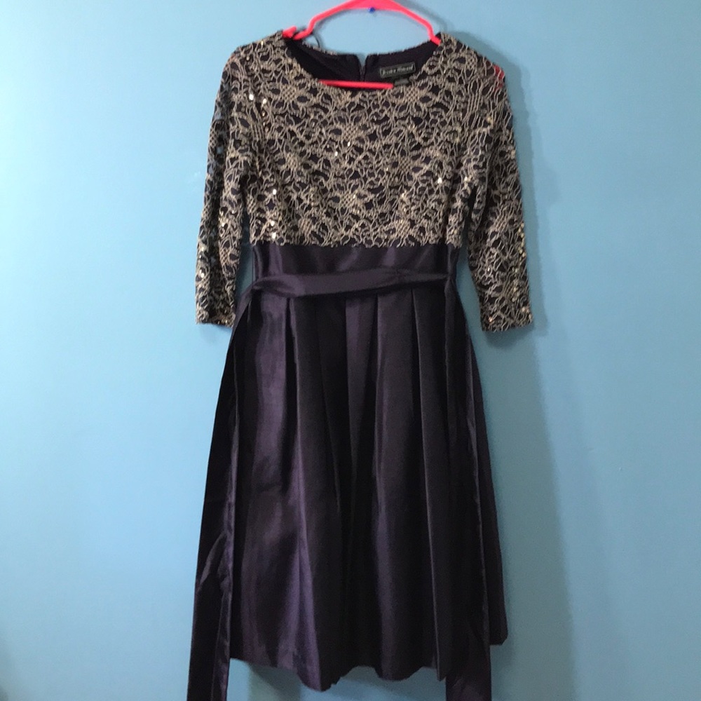 Purple Lace Dress for Wedding Attendees